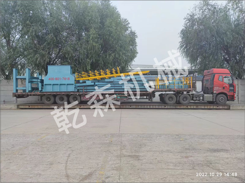 3000馬力廢鋼破碎線陸續發貨安徽亳州