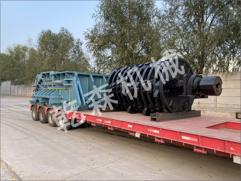 3000馬力廢鋼破碎線陸續發貨安徽亳州