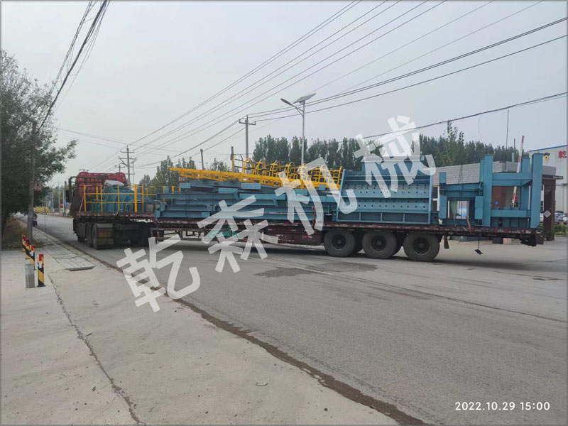 3000馬力廢鋼破碎線陸續發貨安徽亳州