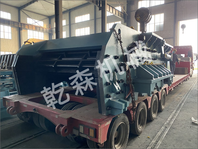 3000馬力廢鋼破碎線陸續發貨安徽亳州